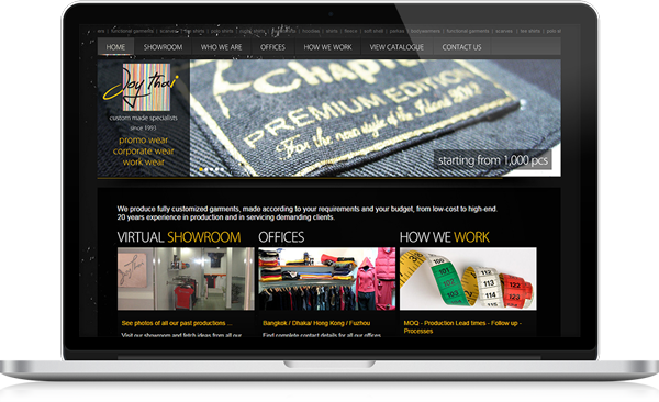 JoyThai Website Design & Development by CMYK [Group]