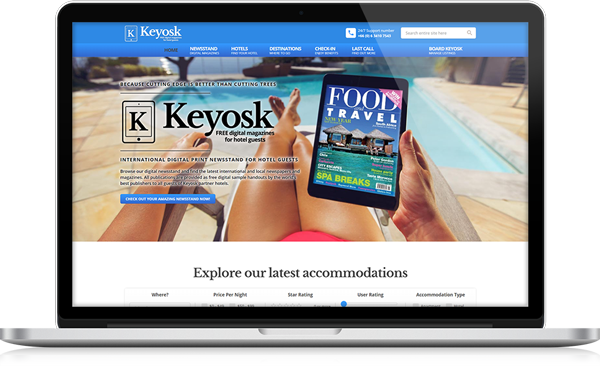 Keyosk Website Design & Development by CMYK [Group]